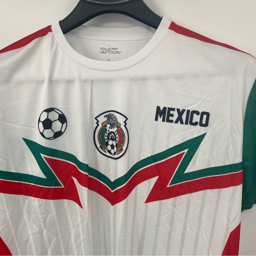 Mexico Soccer Jersey Fast Action Mens Shirt Size XL NWOT - Picture 3 of 5